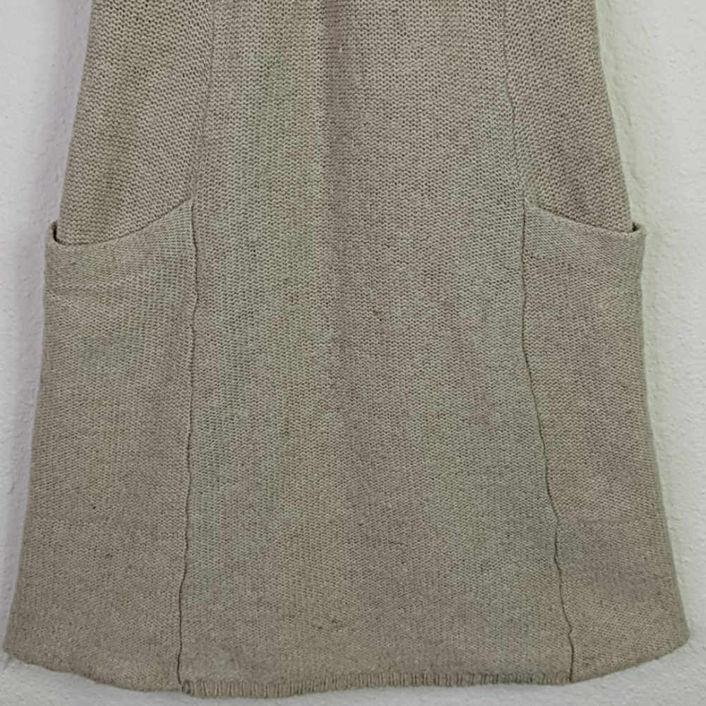 Anthro Moth Converging Roads Ruffle Sweater Dress - Picture 6 of 15